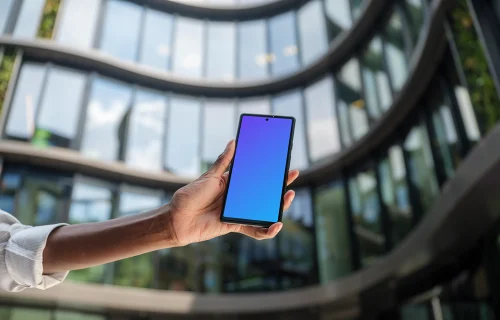Business themed Google Pixel 6 mockup