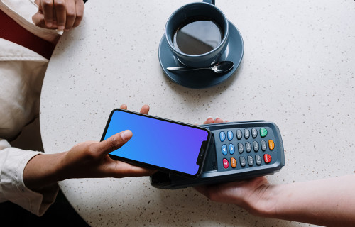 Merchant Apple Pay Contactless Payment Mockup